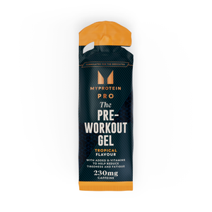 THE Pre Workout Gel - Flavour Tropical