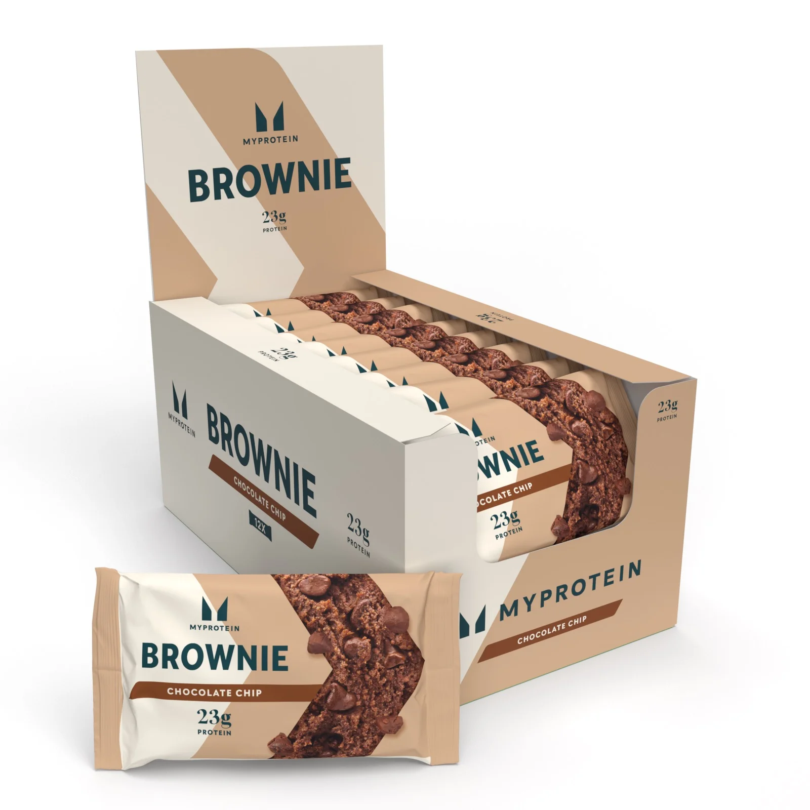 Protein Brownie - 12 x 75g - Chocolate Image 1