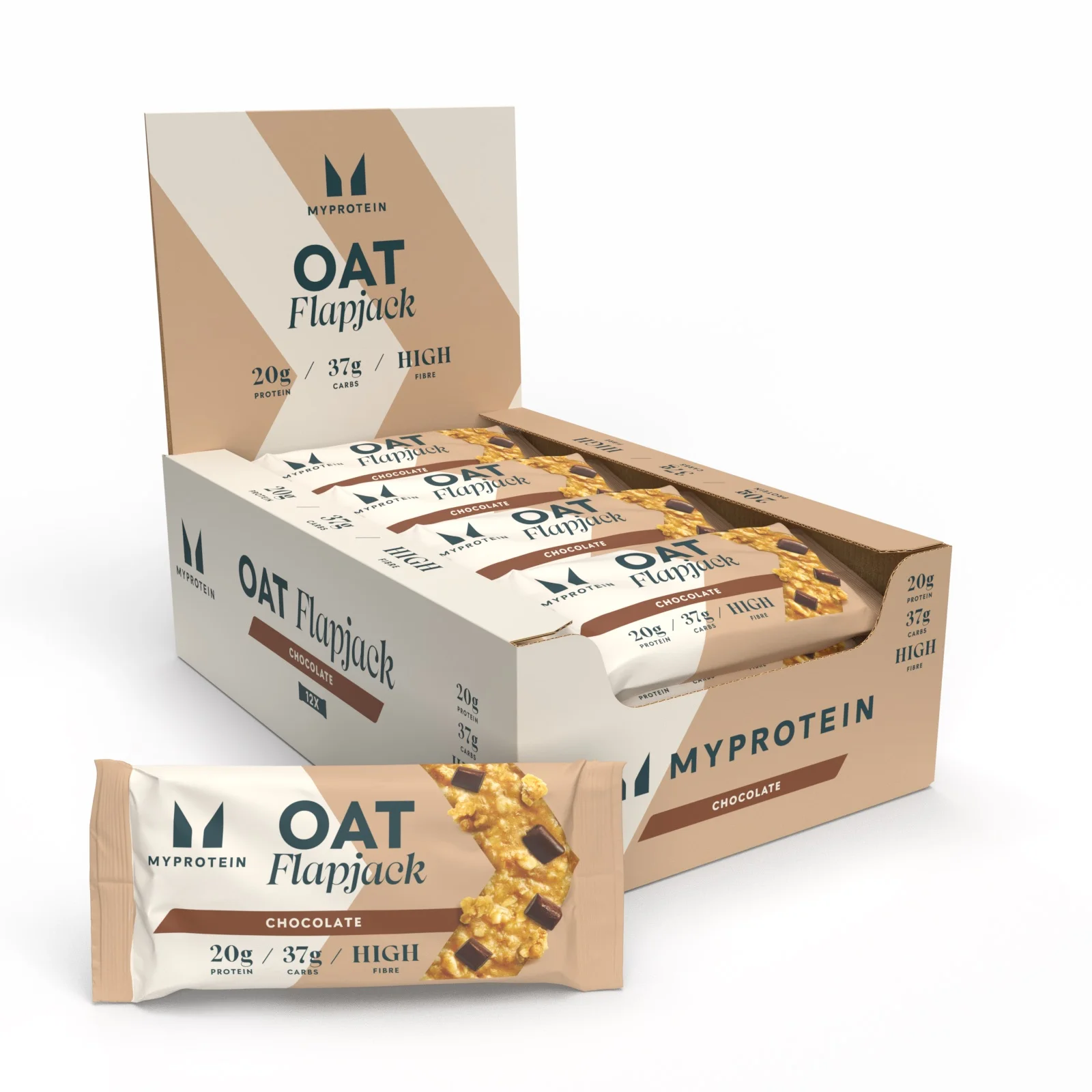 Oat Protein Flapjack - Chocolate Chunk Image 1