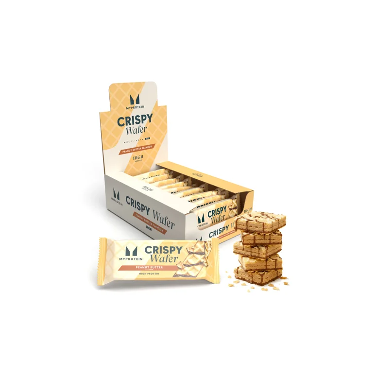 Crispy Protein Wafer - 10Bars - Peanut Butter