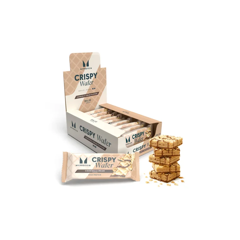 Crispy Protein Wafer - 10Bars - Cookies and Cream