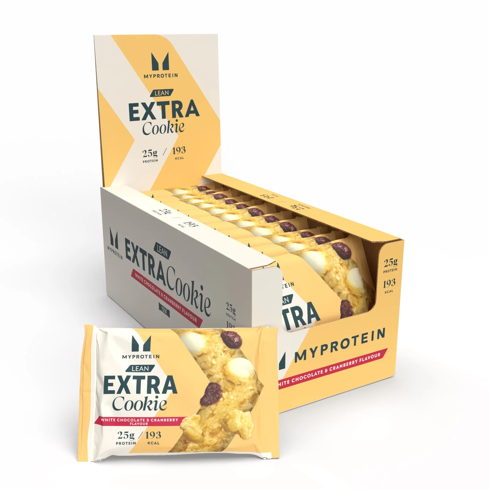 Extra Lean Protein Cookie  - Cranberry & White Chocolate Image 1