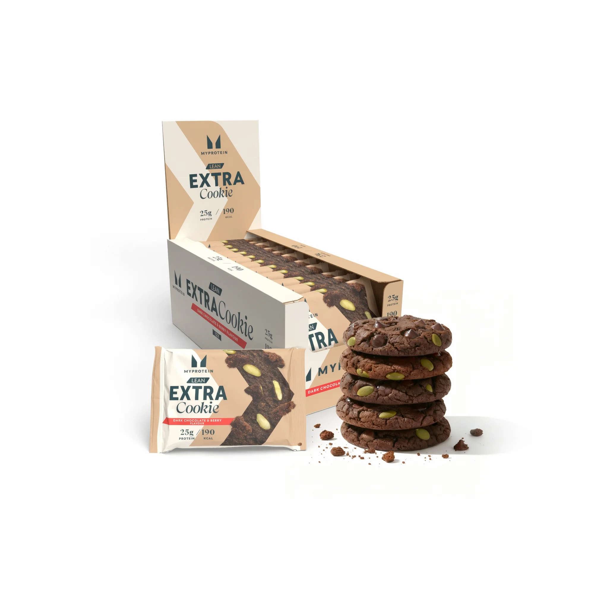 Extra Lean Protein Cookie (Dark Chocolate and Berry)