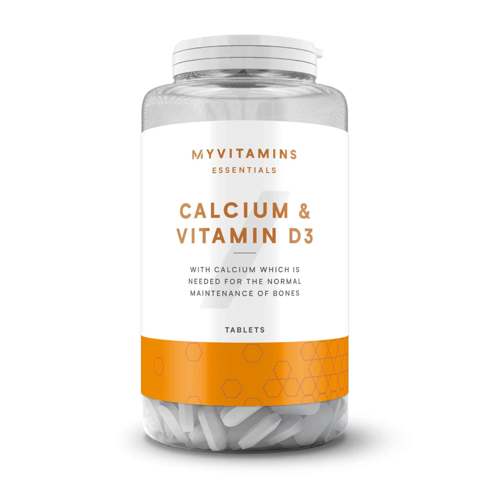 Calcium & Vitamin D3 Tablets - 180Tablets Image 1