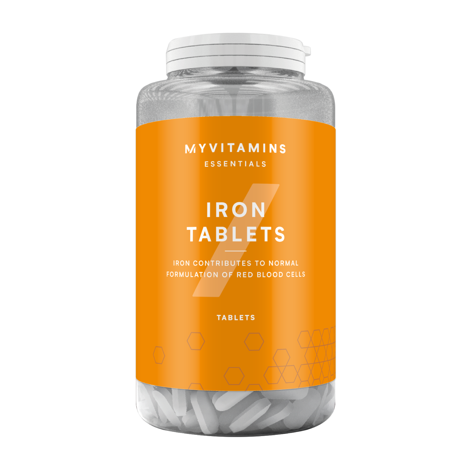 Myvitamins Iron Tablets - 90Tablets Image 1