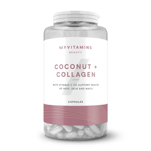 Coconut & Collagen Capsules - 60 CAPSULES - 30servings