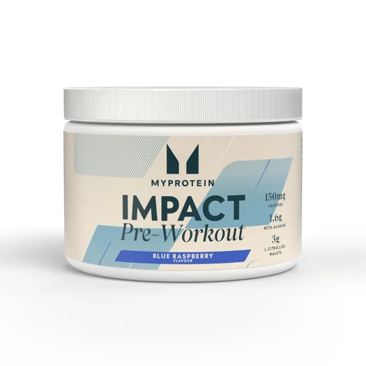 Impact Pre-Workout - 250G - 21servings - Blue Raspberry