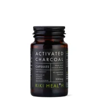 KIKI Health Activated Charcoal Capsules - 50 Vegicaps