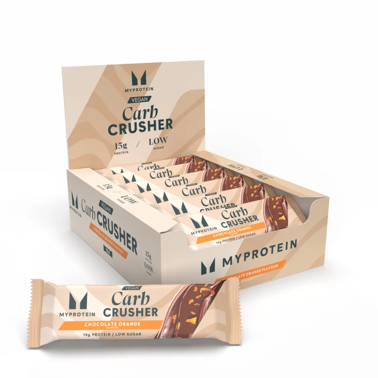Vegan Carb Crusher Protein Bar - Chocolate Orange