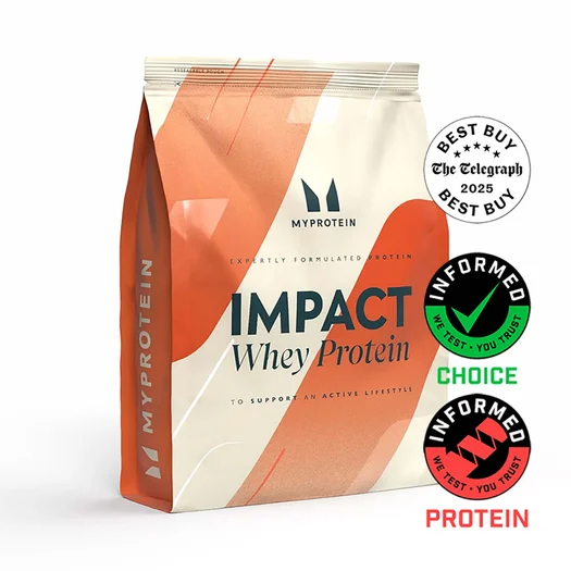 Impact Whey Protein Powder - 1KG - 33servings - Dark Chocolate & Salted Caramel