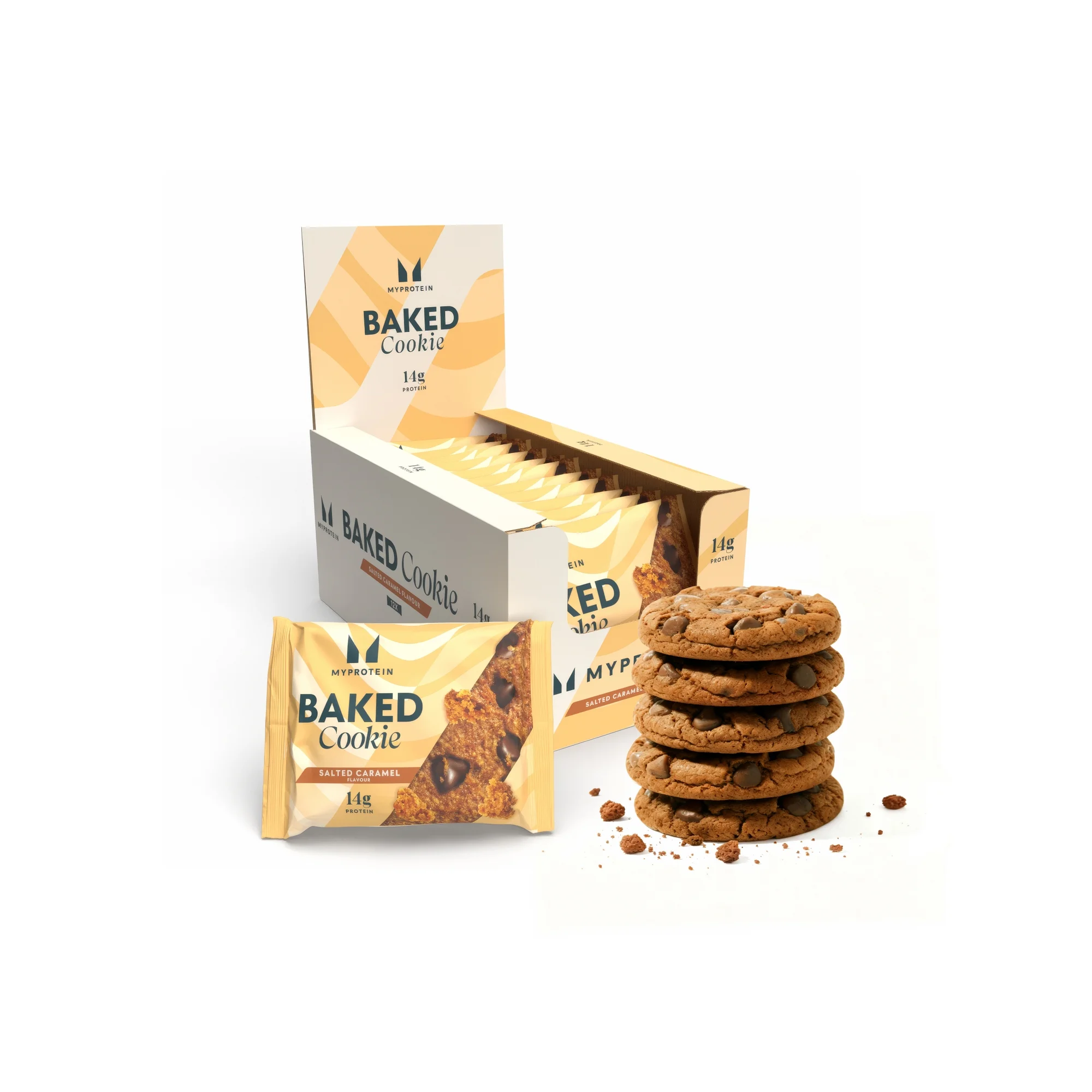 Baked Protein Cookie (Salted Caramel)