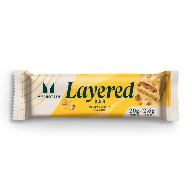 Layered Protein Bar - Gold
