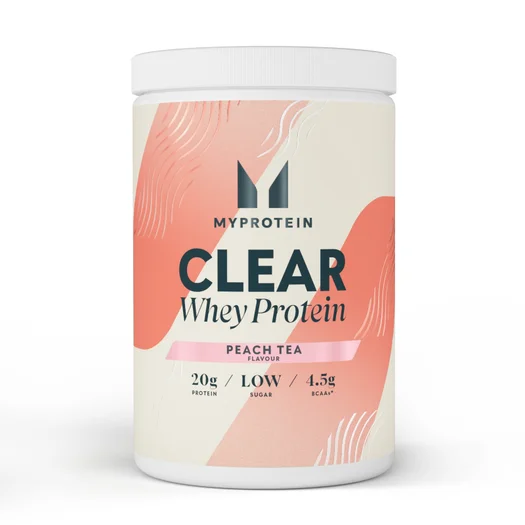 Clear Whey Protein Powder - 875g - 35servings - Peach Tea
