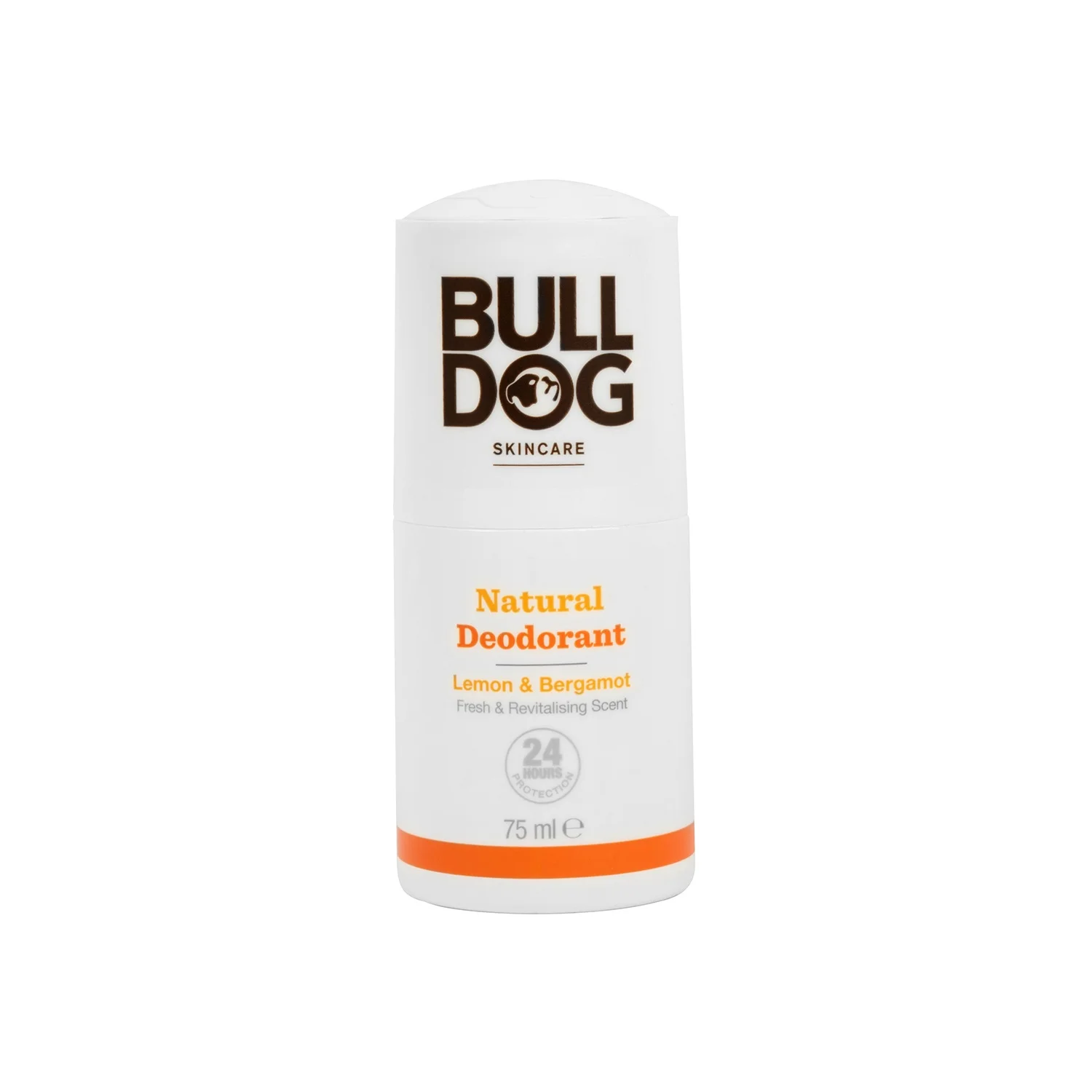 Bulldog Lemon & Bergamot Natural Roll On Deodorant 75ml Image 1