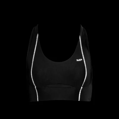 MP Women's Velocity Sports Bra- Black - XXS Image 8