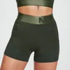 MP Women's Adapt Textured Shorts- Dark Green