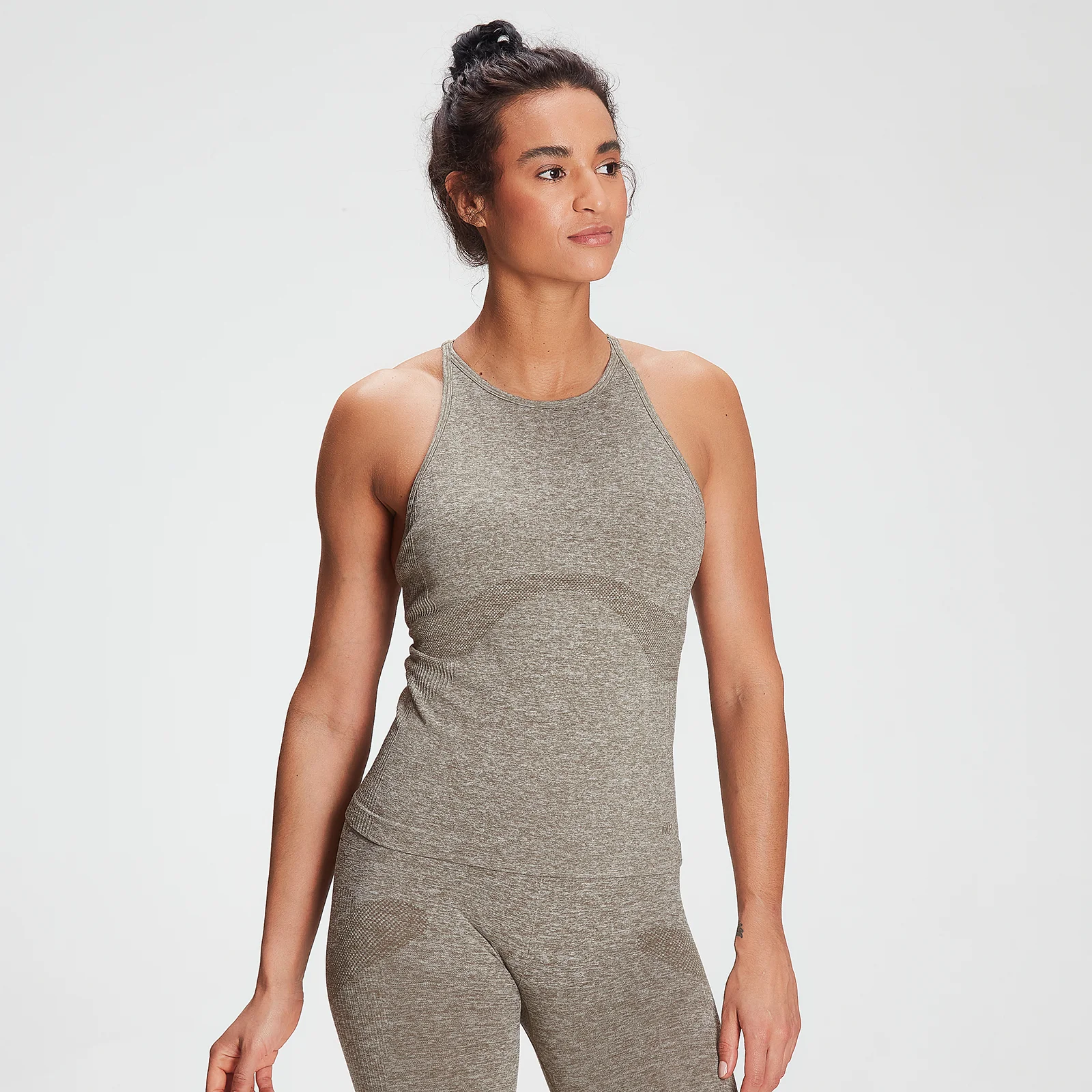 MP Women's Training Seamless Vest - Taupe - XS Image 1