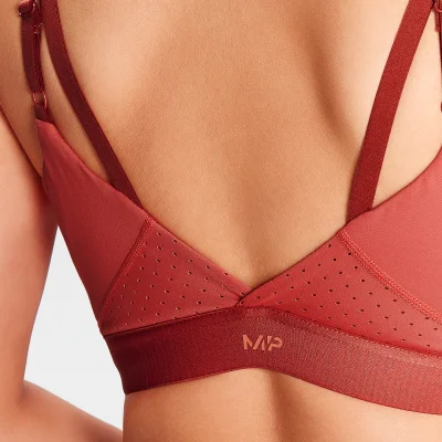MP Women's Power Ultra Sports Bra- Warm Red - XXS Image 8