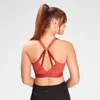 MP Women's Power Ultra Sports Bra- Warm Red