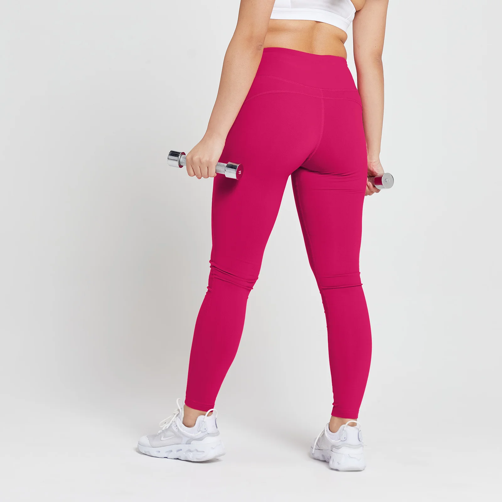 MP Women's Power Leggings - Virtual Pink - XXS Image 3