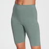 MP Women's Tonal Graphic Cycling Shorts - Washed Green