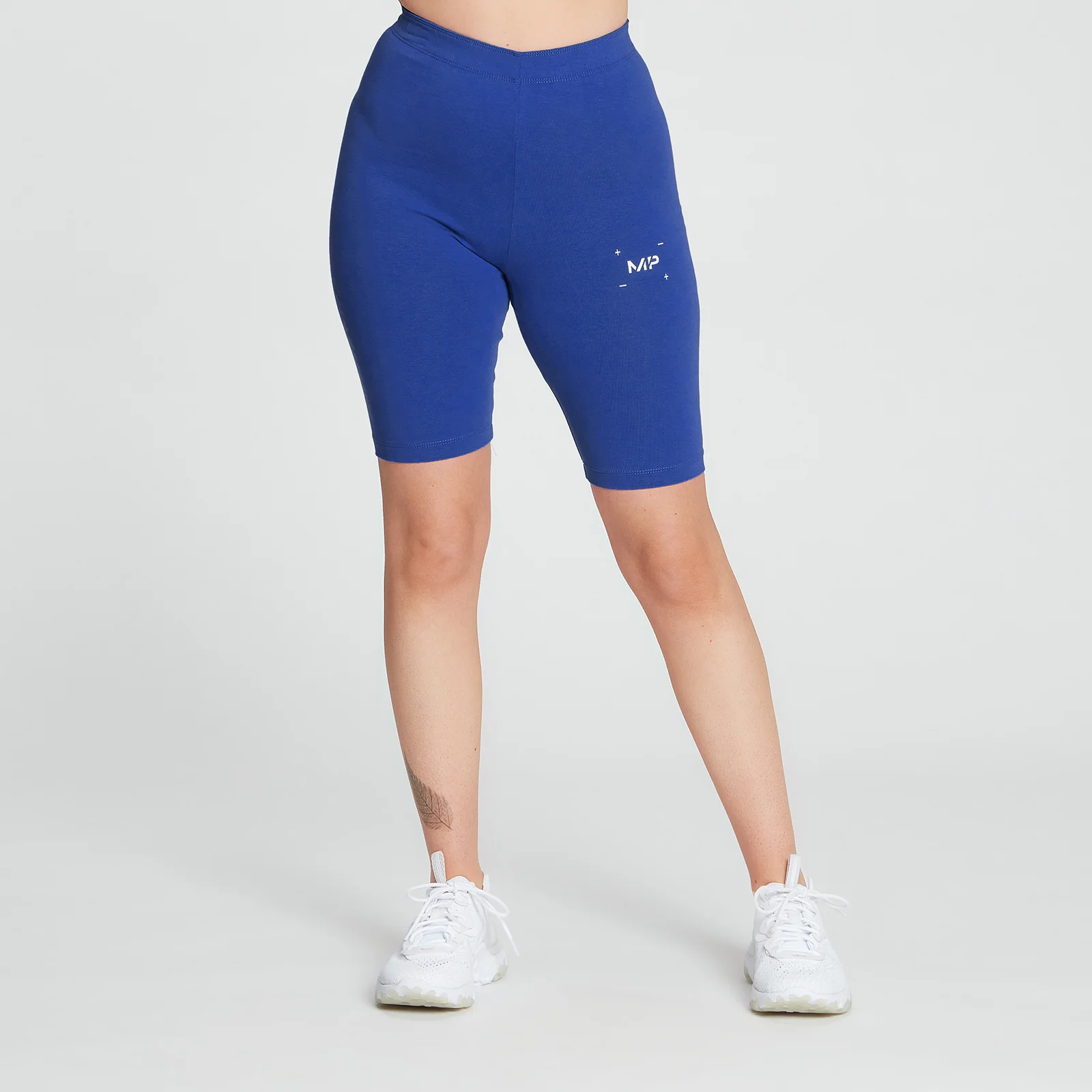 MP Women's Central Graphic Cycling Shorts - Cobalt - XXS Image 1