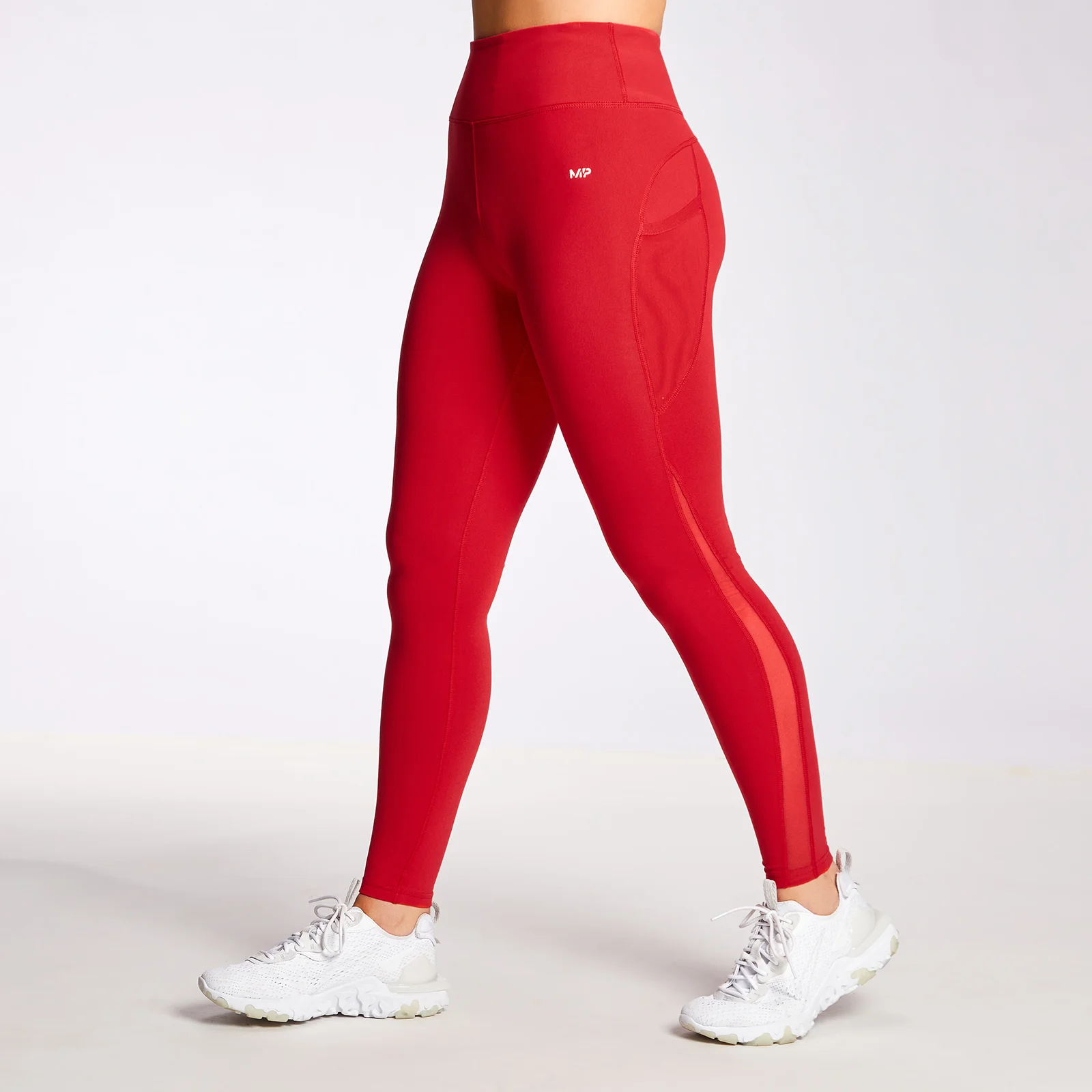 MP Women's Power Mesh Leggings - Danger - XXS Image 3