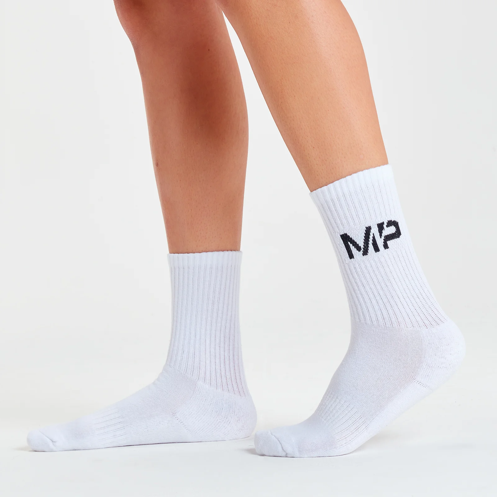 MP Women's Crew Socks - White (2 Pack) - UK 3-6 Image 3