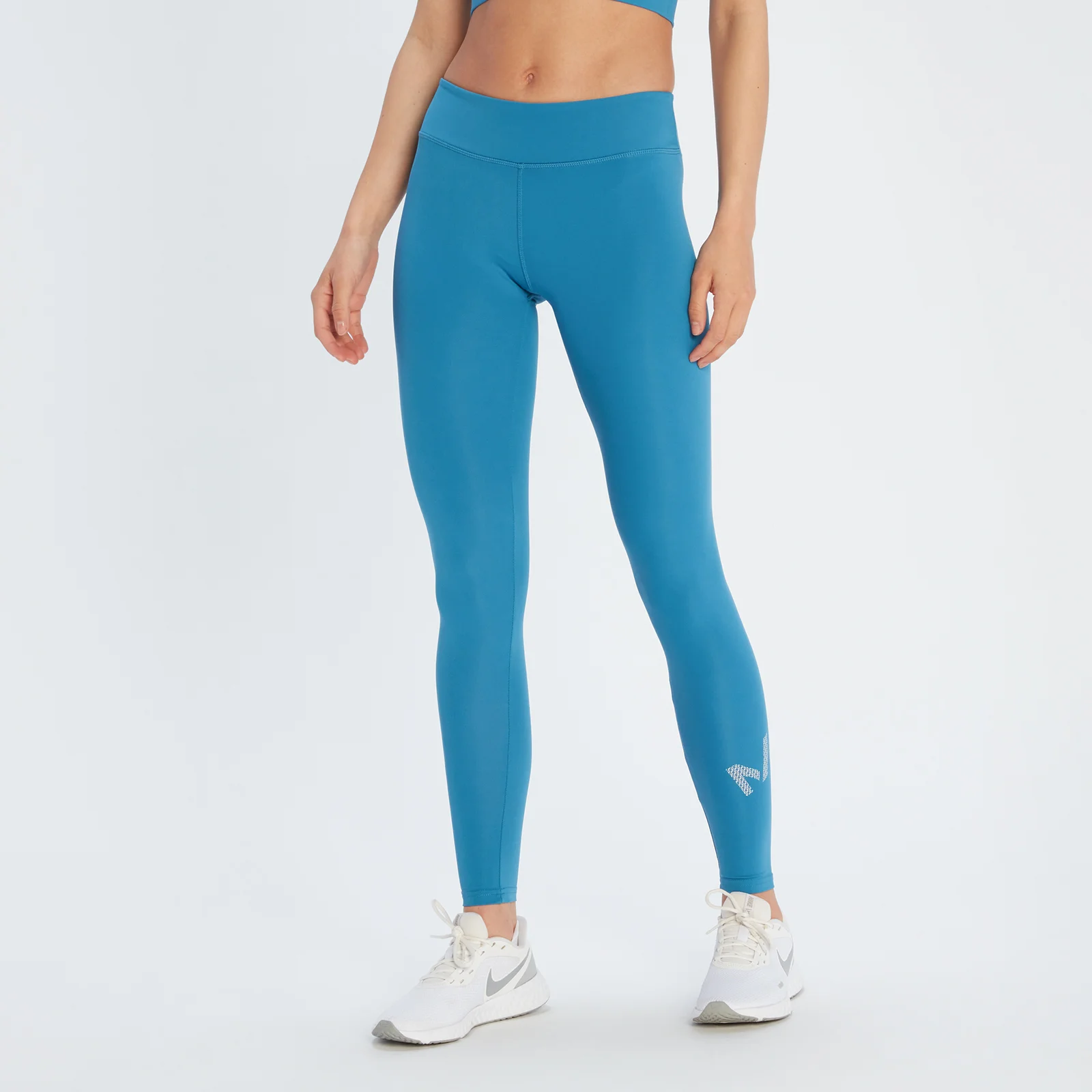 MP Women's Printed Training Leggings - Pilot Blue - XXS Image 1