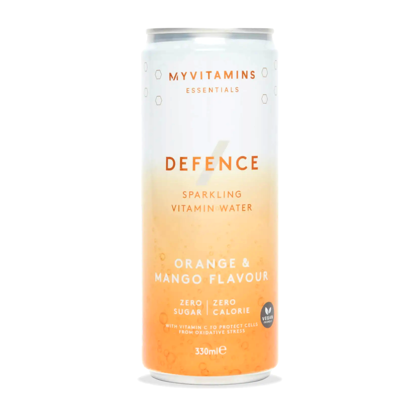 Defence Sparkling Vitamin Water (Sample) - Orange and Mango Image 1