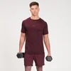 MP Men's Fade Graphic Training Short Sleeve T-Shirt - Washed Oxblood