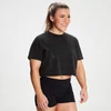MP X Zack George Women's Washed Crop T-Shirt - Black