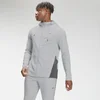MP Men's Tempo Zip Through Hoodie - Chrome