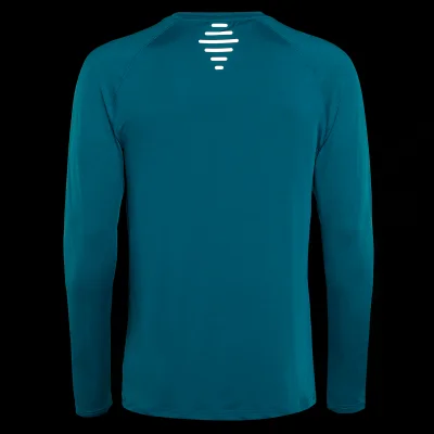 MP Men's Velocity Long Sleeve Top - Teal - XXS Image 8