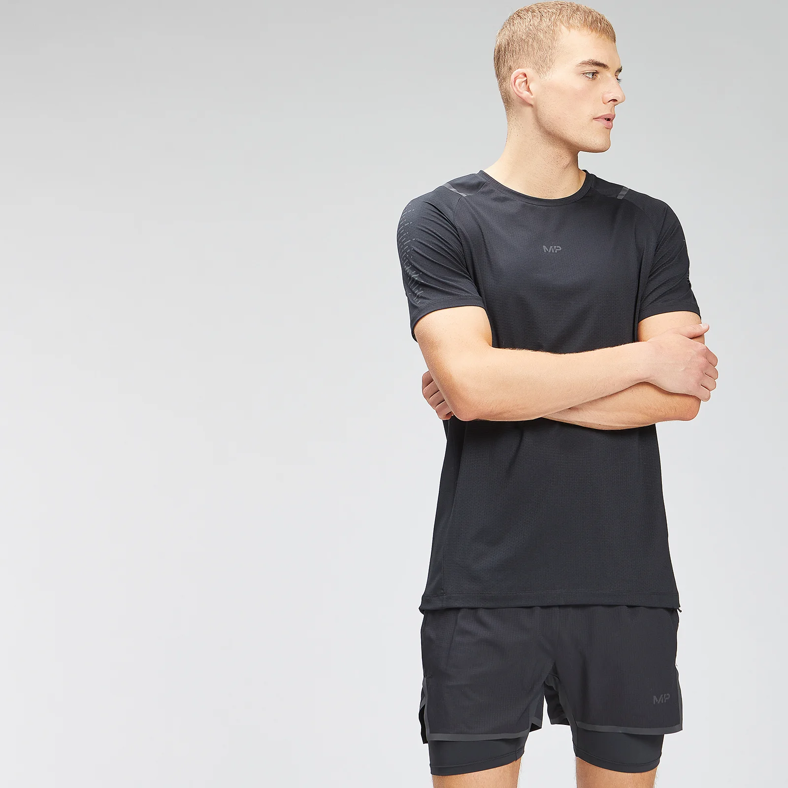 MP Men's Velocity Short Sleeve T-Shirt - Black - XXS Image 1