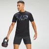 MP Men's Adapt Camo Logo Short Sleeve T-Shirt - Black/Blue Camo