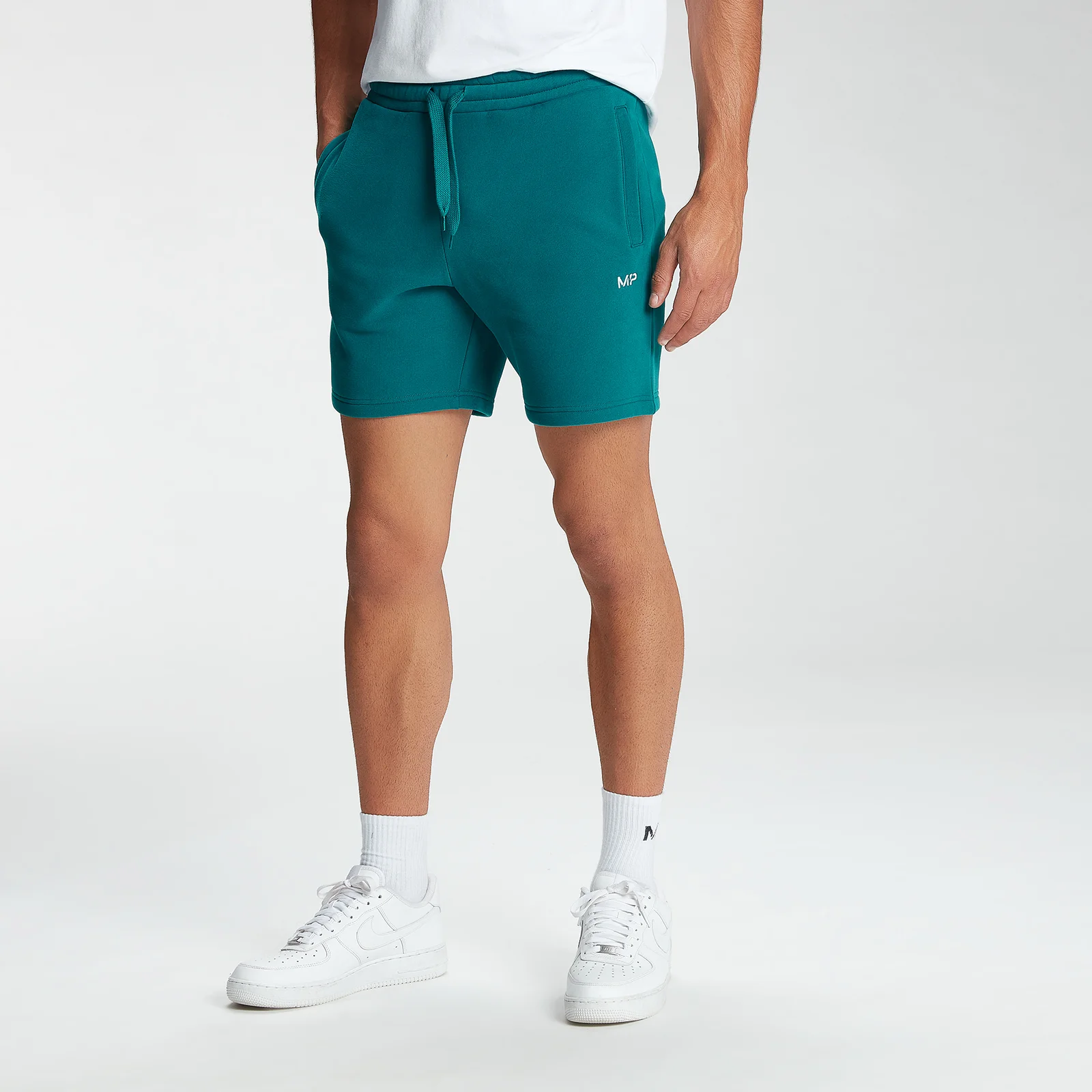 MP Men's Rest Day Sweatshorts - Teal - XXS Image 1