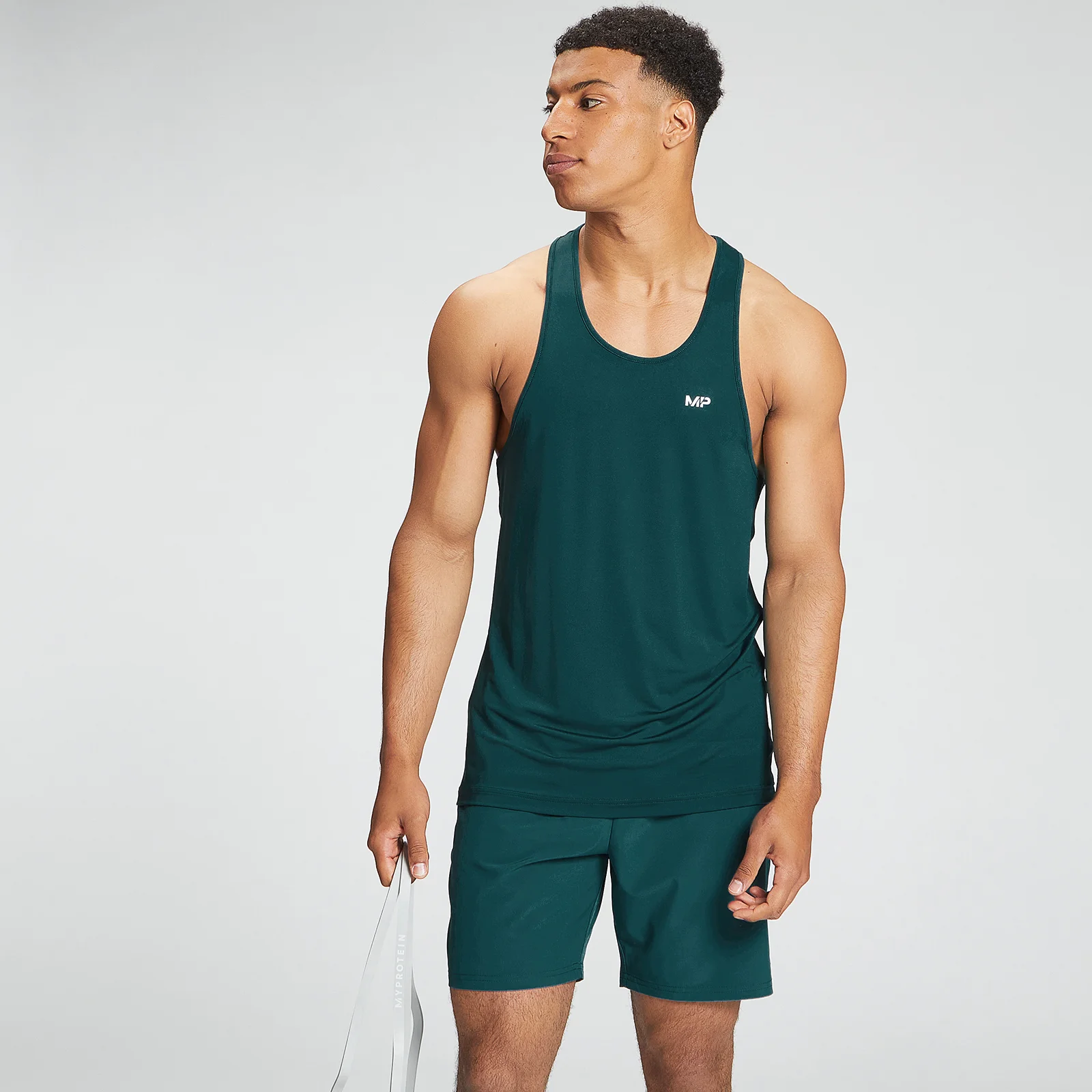 MP Men's Essentials Training Vest - Deep Teal - XXS Image 1