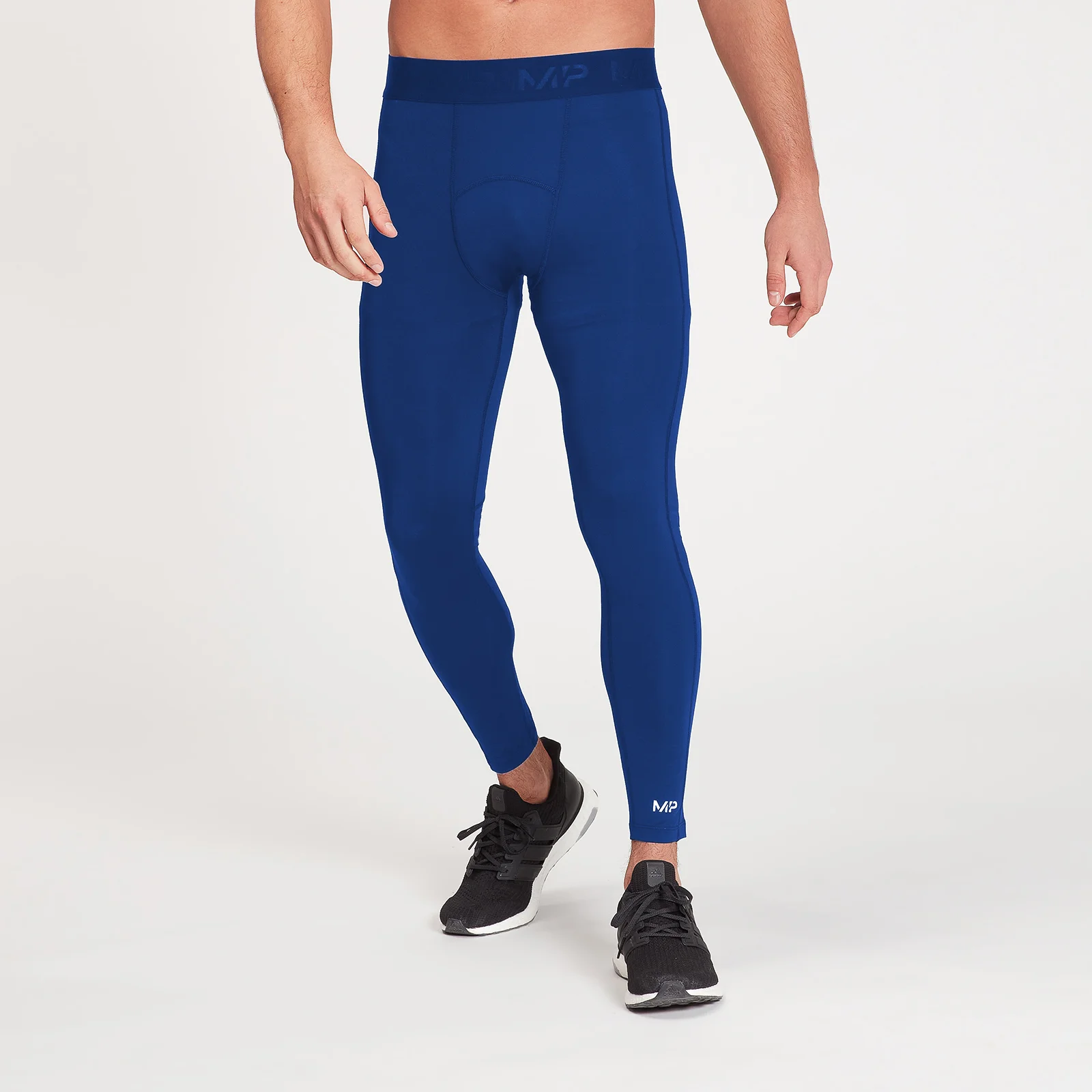 MP Men's Training Baselayer Leggings - Intense Blue - XXS Image 1