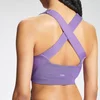 MP Women's Tempo cross Back Repreve® Sports Bra - Deep Lilac