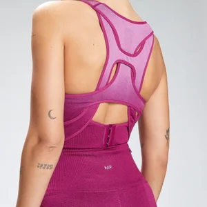 MP Women's Velocity Seamless Sports Bra - Deep Pink - Size XS
