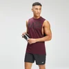MP Men's Adapt Grit Graphic Drop Armhole Tank - Merlot Marl