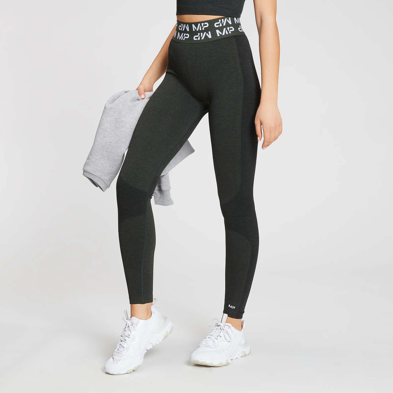MP Women's Curve Leggings - Dark Vine Leaf - XS Image 1