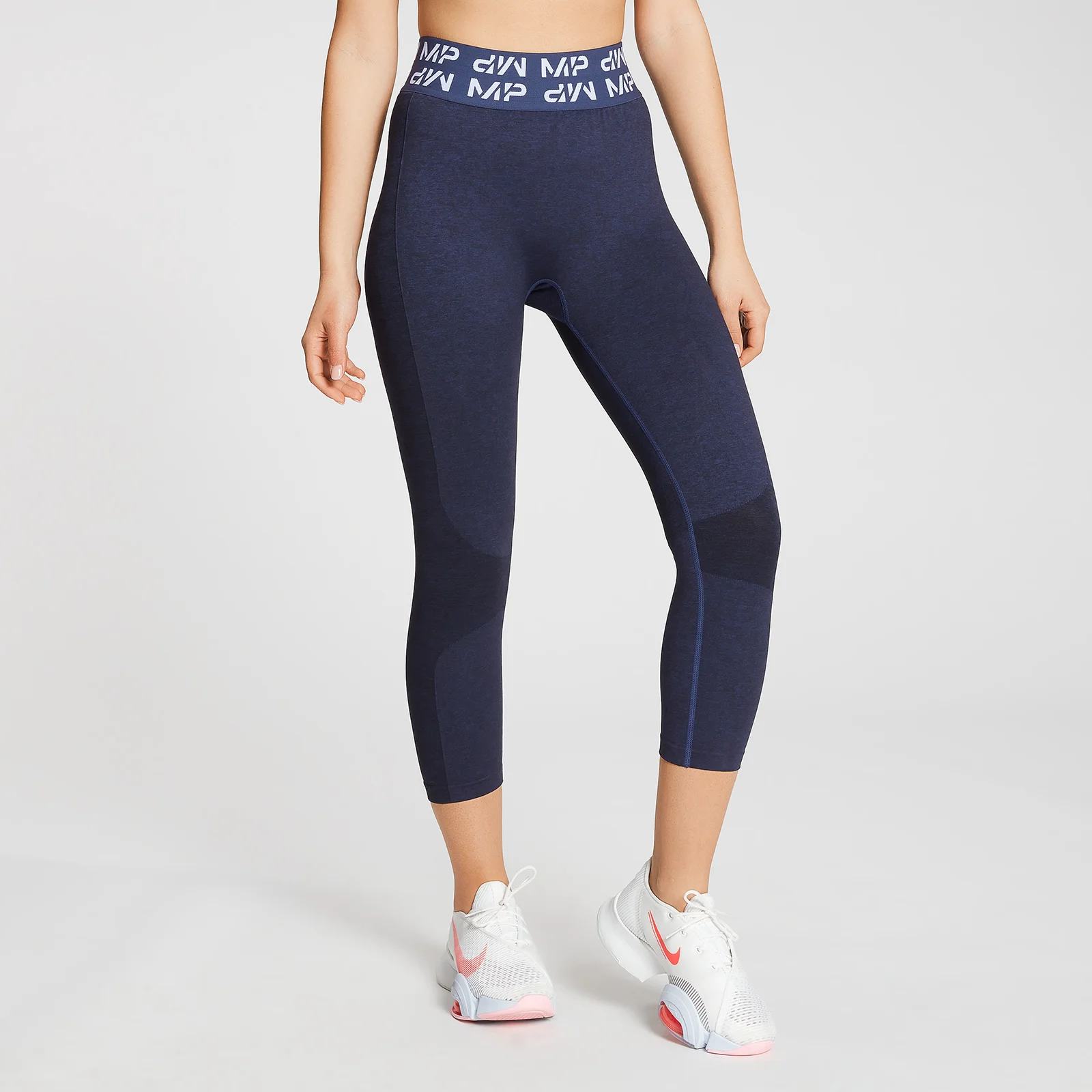 MP Curve 3/4 Leggings - Dark Galaxy Blue - XS Image 1