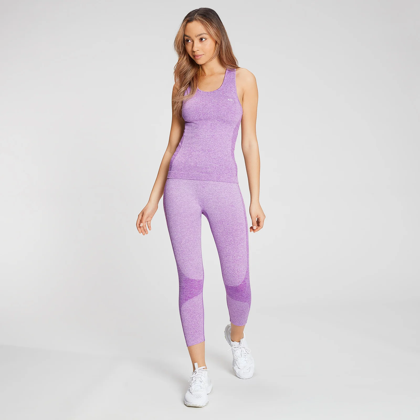 MP Curve 3/4 Leggings - Deep Lilac - XS Image 3