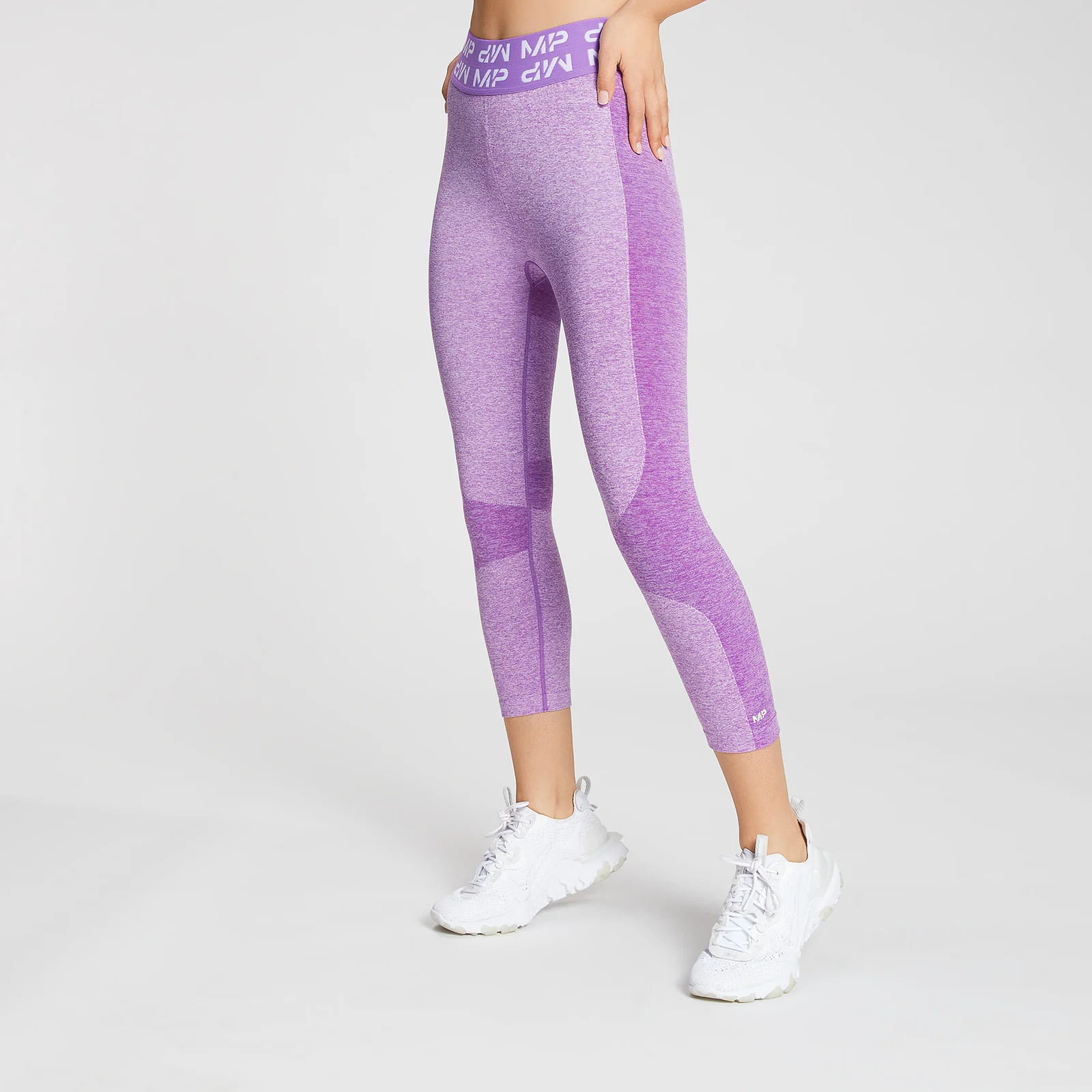 MP Curve 3/4 Leggings - Deep Lilac - XS Image 1