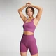 MP Women’s Shape Seamless Cross Strap Bra - Orchid