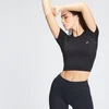 MP Women's Shape Seamless Crop Top - Black
