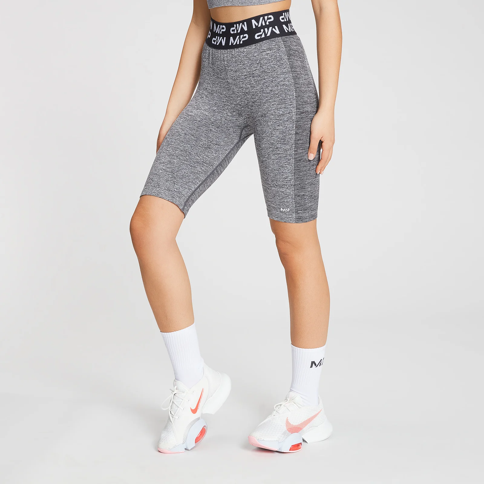 MP Women's Curve Cycling Shorts - Grey - XS Image 1