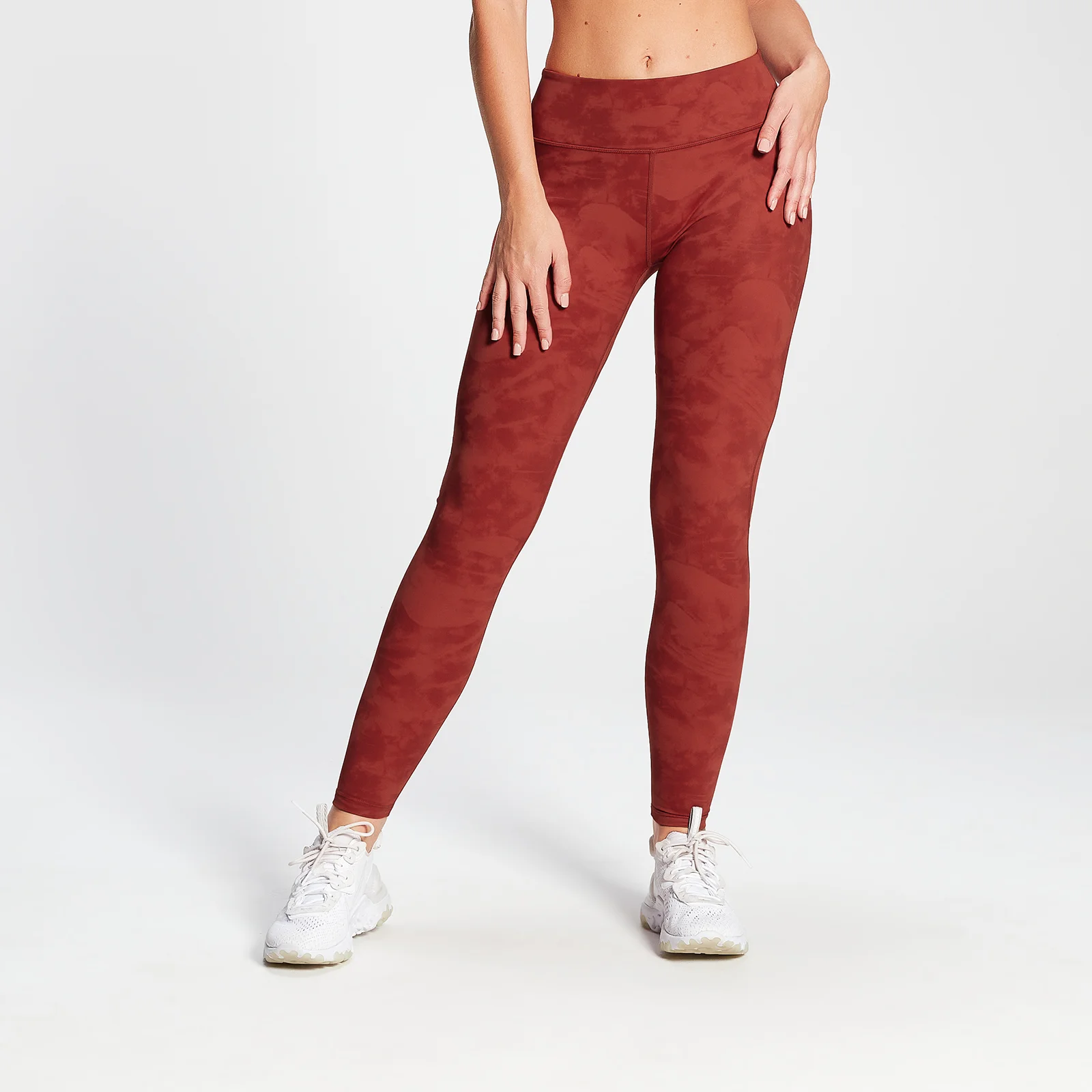 MP Women's Training Reversible Leggings - Rust - XXS Image 1